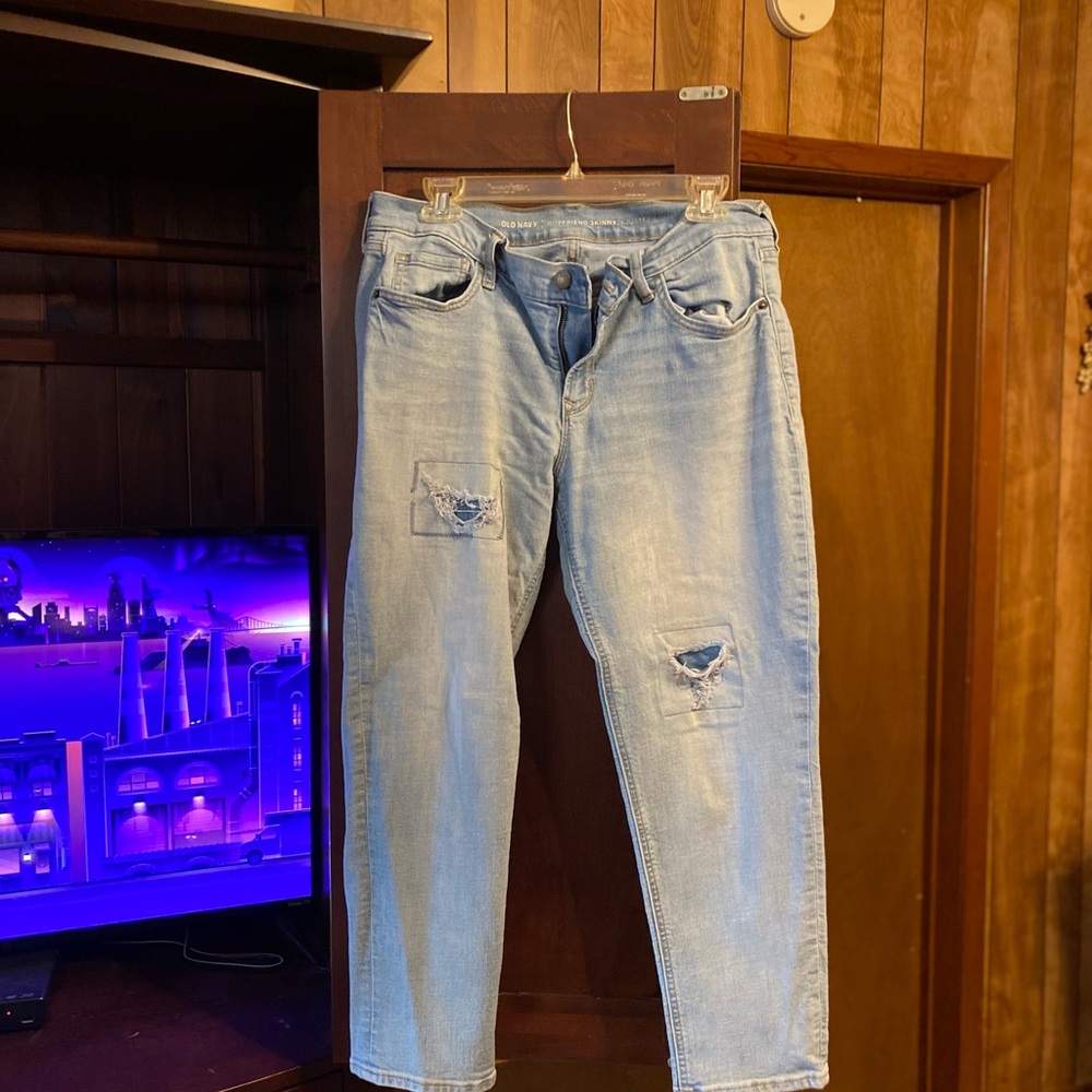 Maurice’s patch work pants